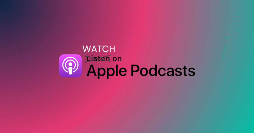 Apple podcast video